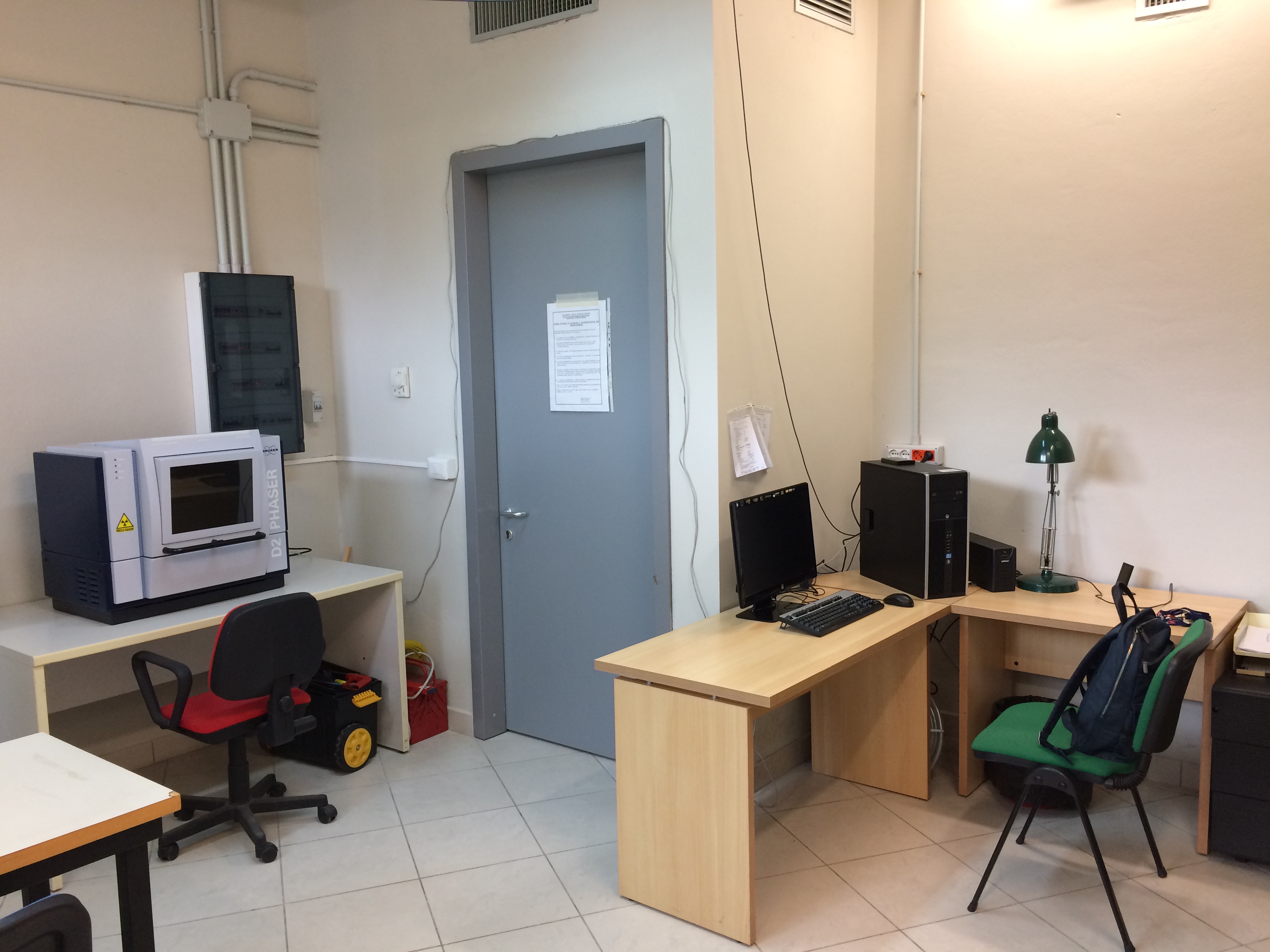 La strumentazione del Laboratorio di GeoMateriali