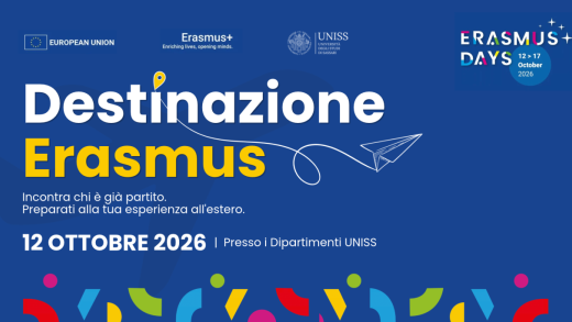Locandina Destinazione Erasmus - 12 ottobre 2026