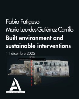 Locandina dell'evento Built environment and sustainable interventions