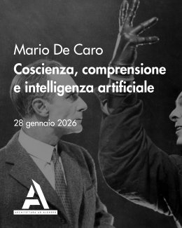 Locandina dell'evento Coscienza, comprensione e intelligenza artificiale