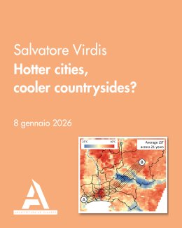 Locandina dell'evento Hotter cities, cooler countrysides?