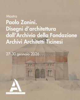 Locandina della mostra di Paolo Zanini