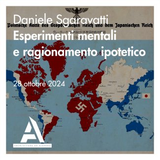 Locandina dell'evento Esperimenti mentali e ragionamento ipotetico