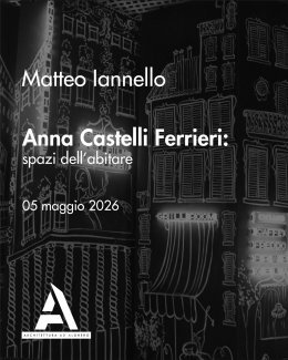Locandina Anna Castelli Ferrieri: spazi dell’abitare 