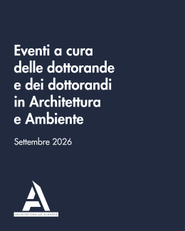 Eventi a cura dei dottorandi settembre 2026